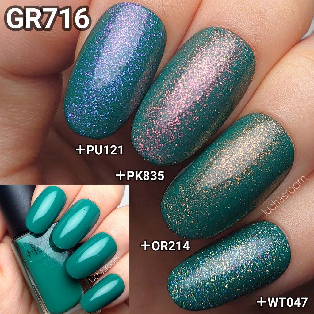 リミテッドカラー(SUMMER PARTY)/ネイルホリック/マニキュアを使ったクチコミ(7枚目)