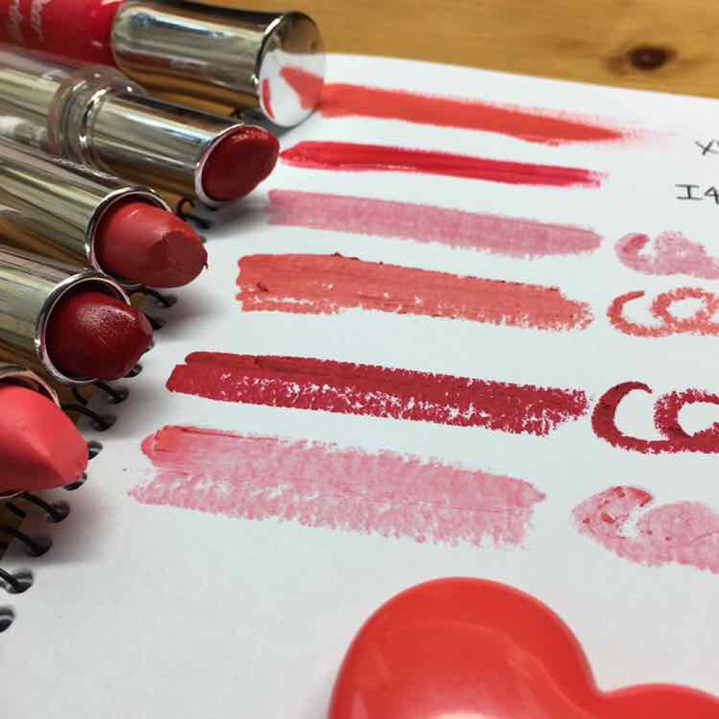 ラスティンググロスリップ/CEZANNE/口紅を使ったクチコミ(2枚目)