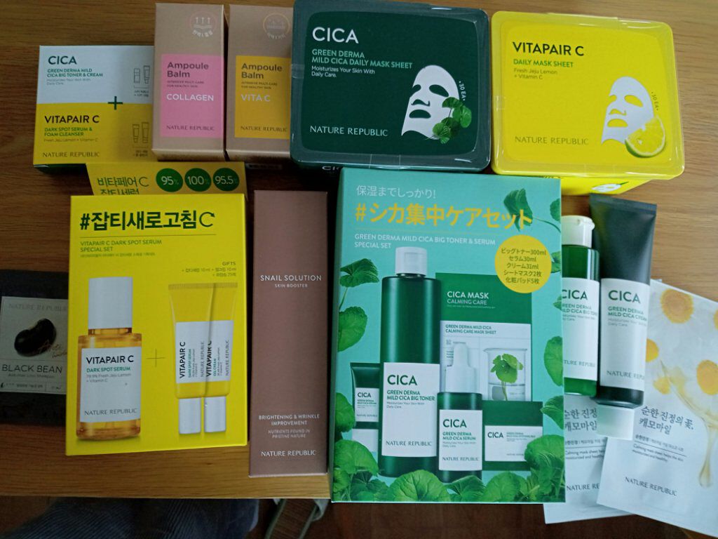 ビタペアC 集中美容液スペシャルセット/ネイチャーリパブリック/美容液を使ったクチコミ（1枚目）