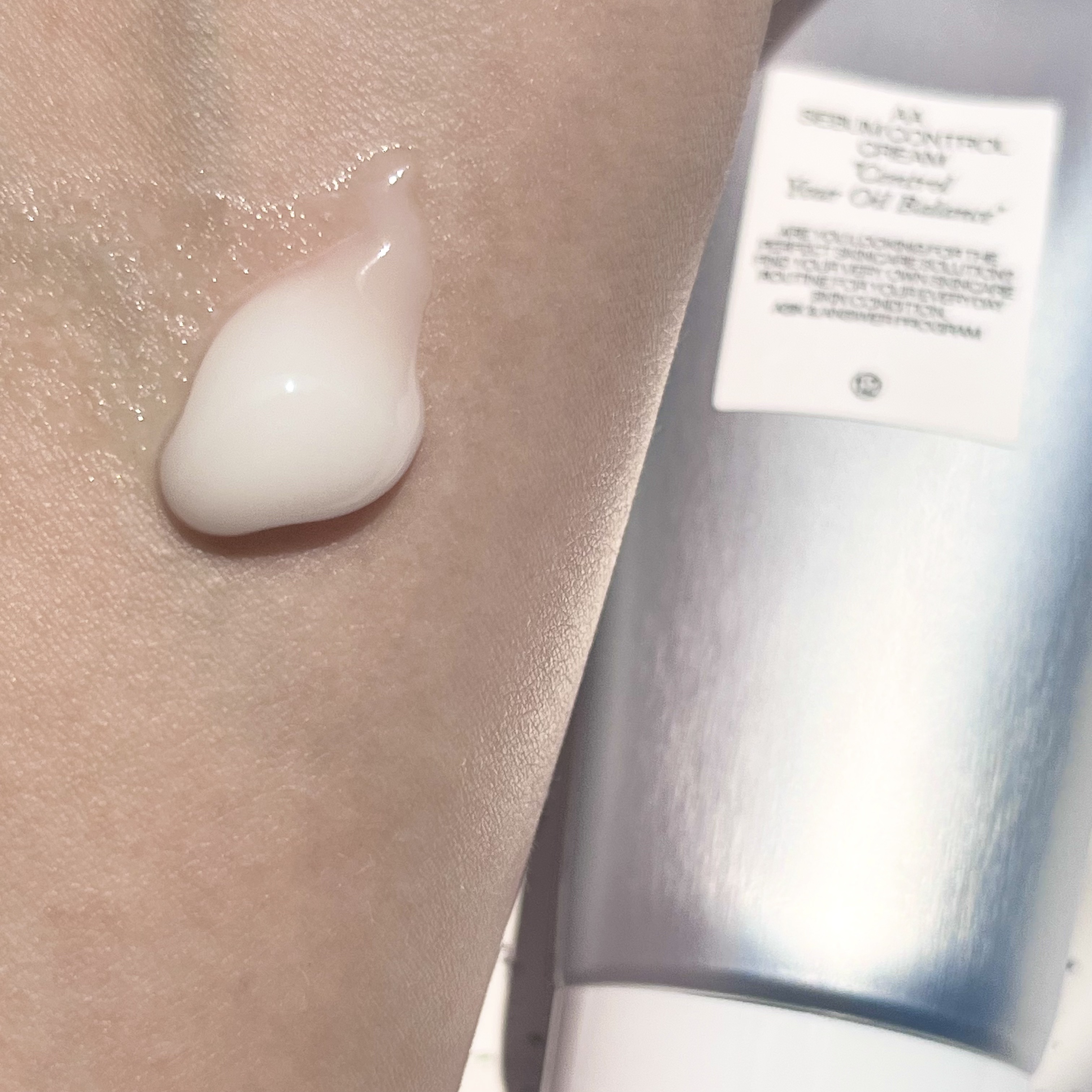 AA SEBUM CONTROL CERAM /Shangpree/フェイスクリームを使ったクチコミ（3枚目）