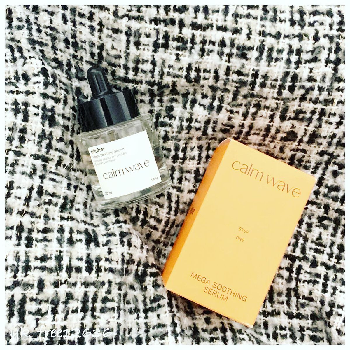 カームウェーブ - Mega Soothing Serum/elloher/美容液を使ったクチコミ（2枚目）