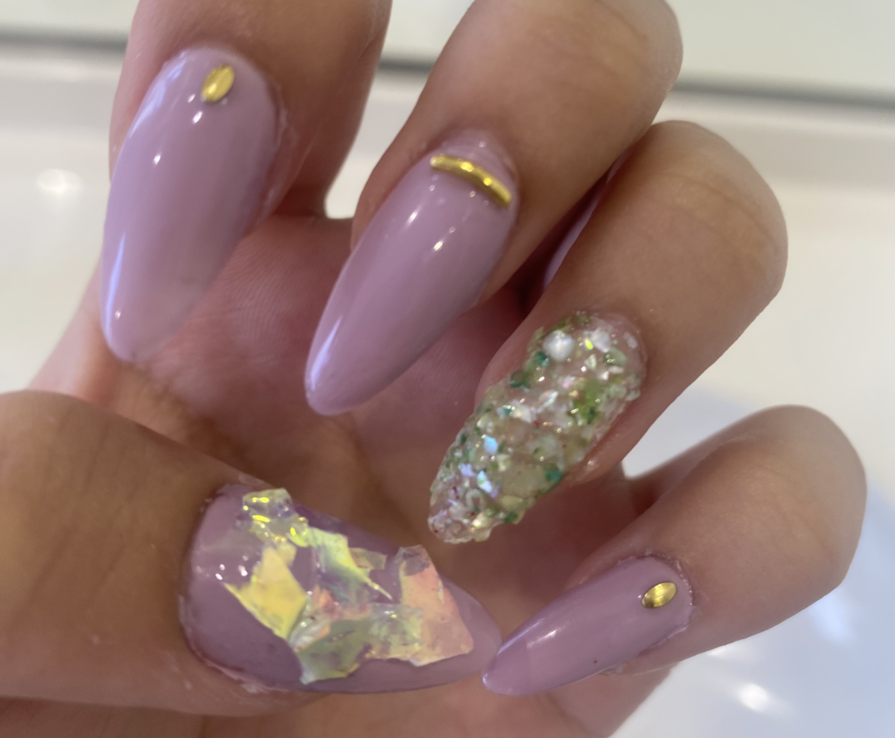 BRG ジェルネイル/DAISO/ジェルネイルを使ったクチコミ（1枚目）