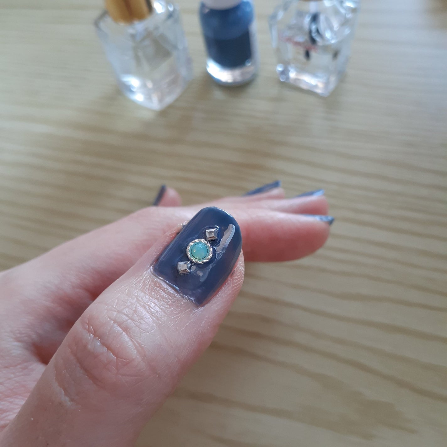 ジェルボリュームトップコート/キャンメイク/ネイルトップコートを使ったクチコミ(5枚目)