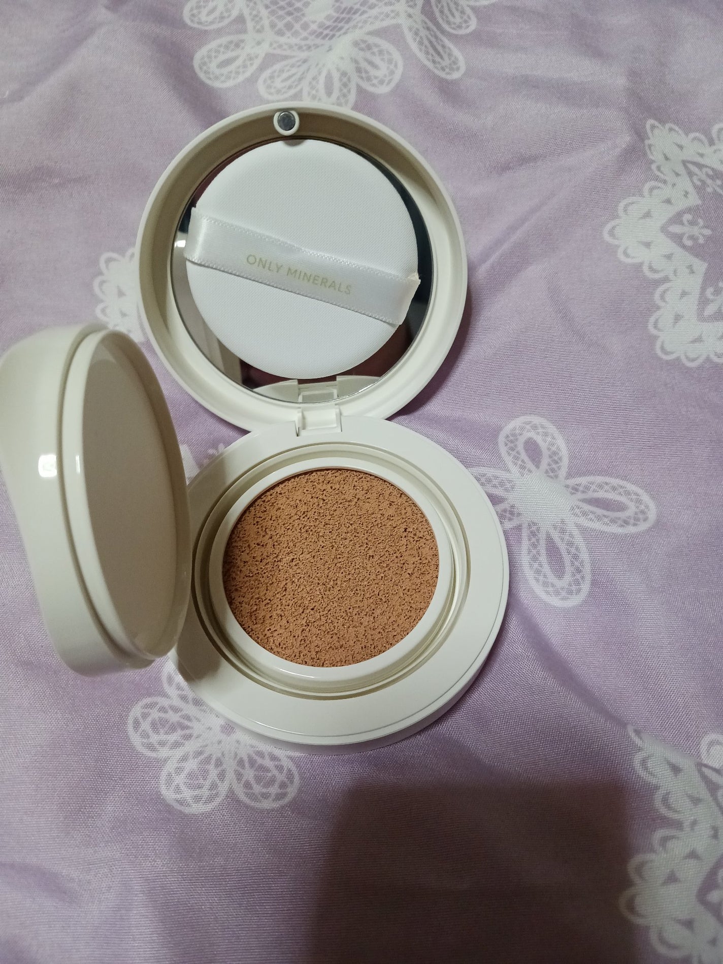 薬用 リンクルホワイト クッションBB/ONLY MINERALS/クッションファンデーションを使ったクチコミ(3枚目)