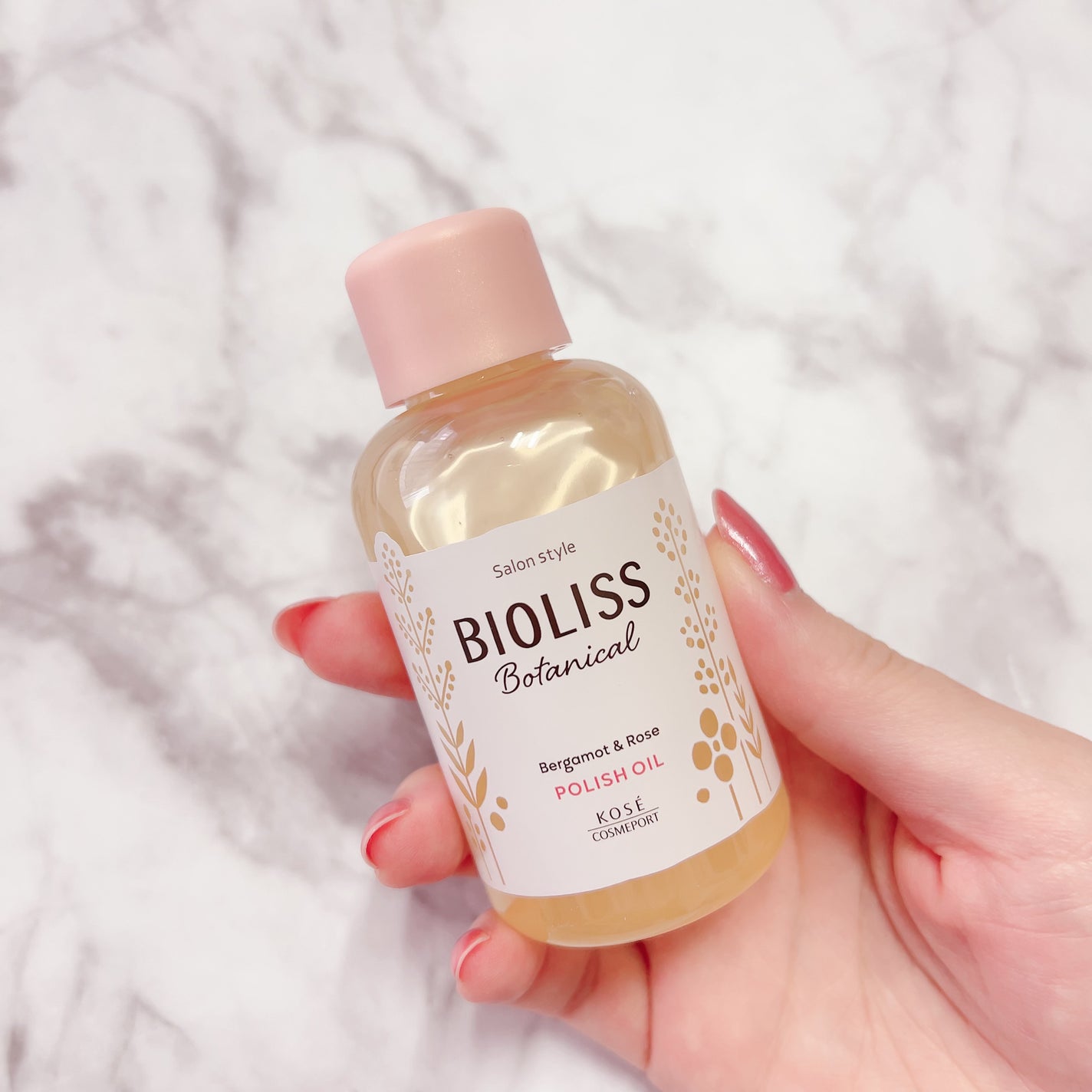 ボタニカル ポリッシュオイル/SSビオリス/ヘアオイルを使ったクチコミ(3枚目)