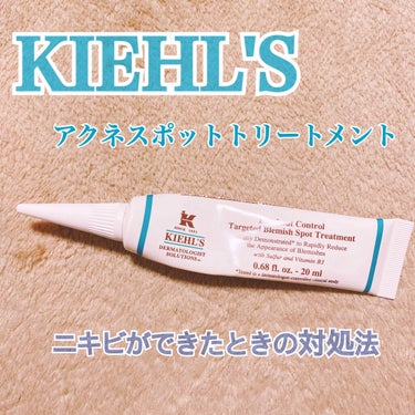 キールズ DS アクネ スポット トリートメント/Kiehl's/美容液を使ったクチコミ（1枚目）