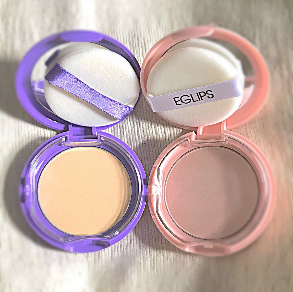 グローパウダーパクト/EGLIPS/プレストパウダーを使ったクチコミ(3枚目)