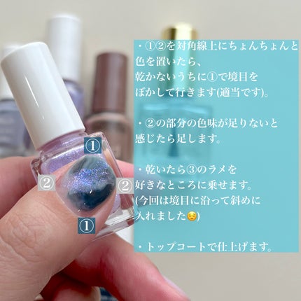 ミニネイル/パラドゥ/マニキュアを使ったクチコミ(3枚目)