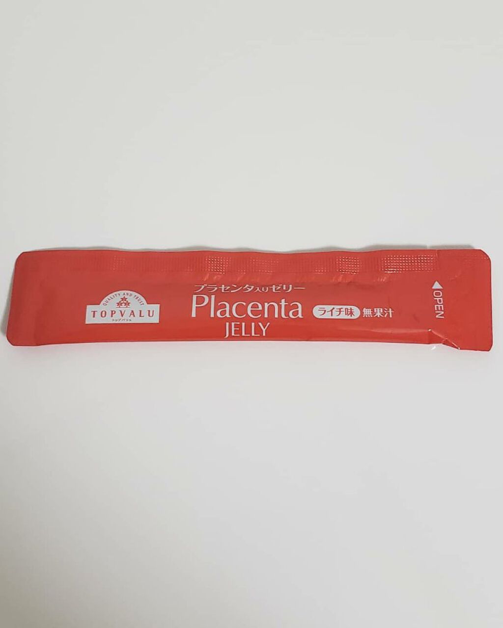 プラセンタ入りゼリー/トップバリュ/食品を使ったクチコミ（3枚目）