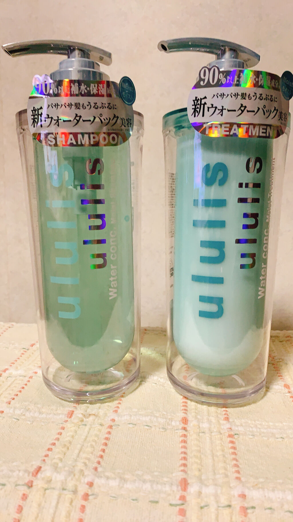 ウォーターコンク モイストシャンプー/ヘアトリートメント/ululis/市販シャンプーを使ったクチコミ（1枚目）