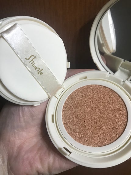 Real Skin Fit Gleaming Cushion/ShionLe/クッションファンデーションを使ったクチコミ(3枚目)