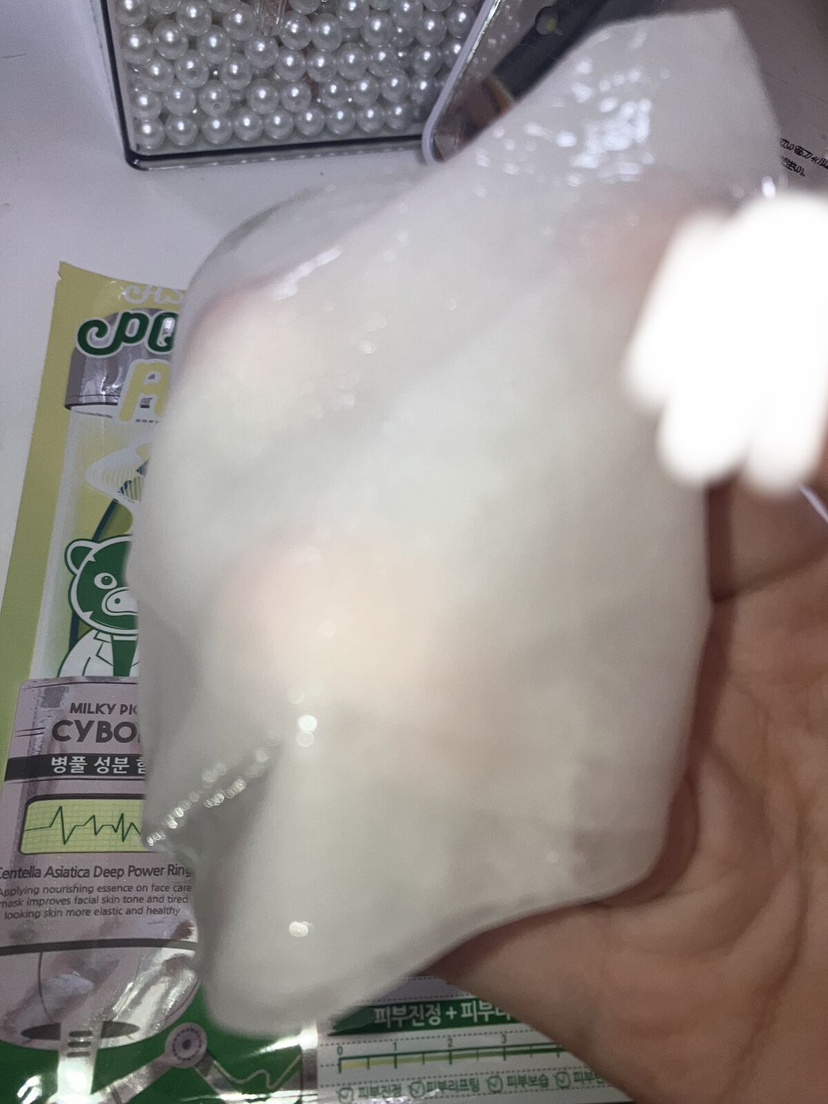 アジアティカ ディープ パワー リンガー マスク パック/Elizavecca/シートマスク・パックを使ったクチコミ（2枚目）