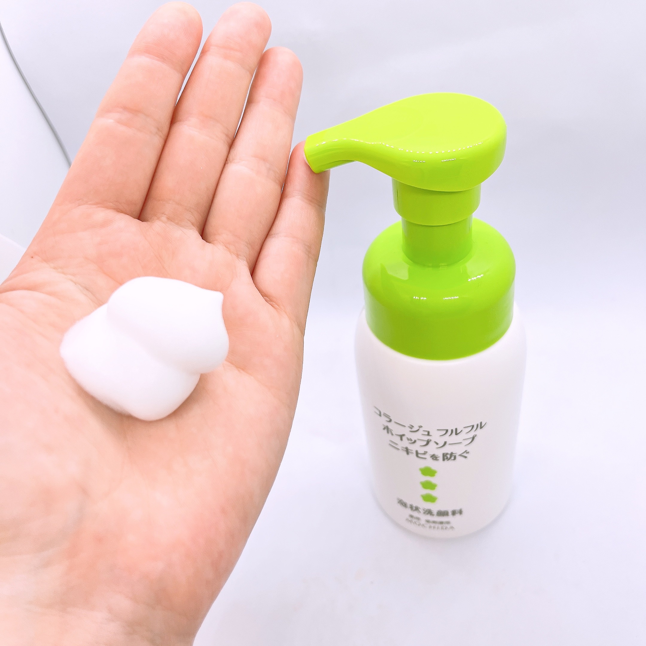 コラージュフルフルホイップソープ /コラージュ/泡洗顔を使ったクチコミ（2枚目）