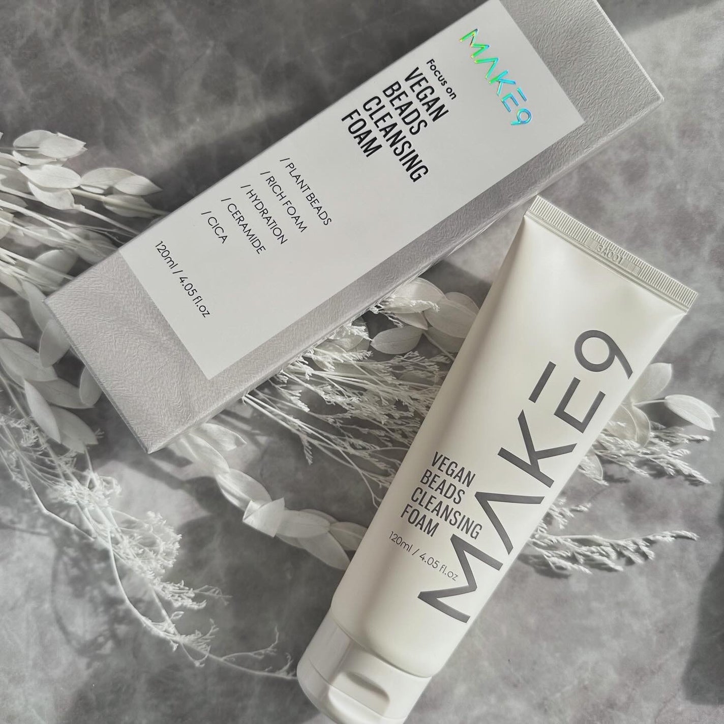 ビーガンビーズクレンジングフォーム/MAKE9/クレンジングクリームを使ったクチコミ(2枚目)