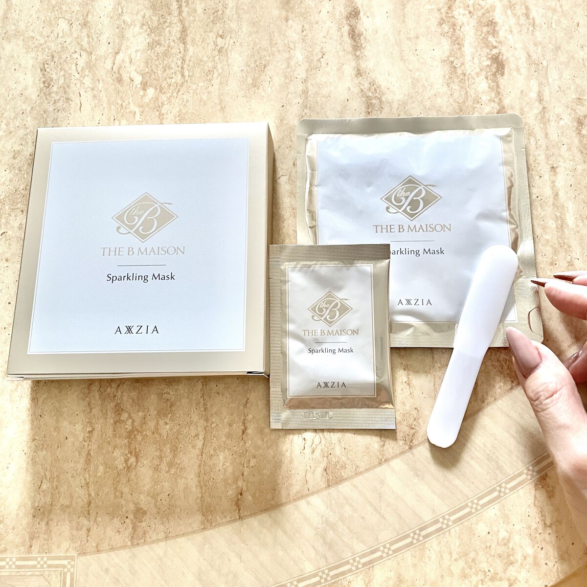  スパークリング マスク /ザ ビー メゾン/洗い流すパック・マスクを使ったクチコミ（1枚目）