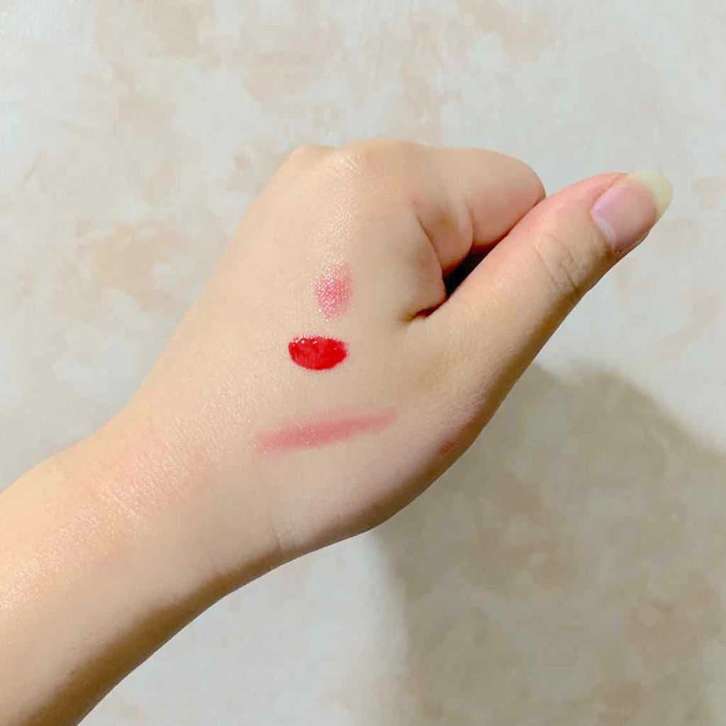 ハートウィンドウリップティントオイルタイプ/VAVI MELLO/リップグロスを使ったクチコミ（2枚目）