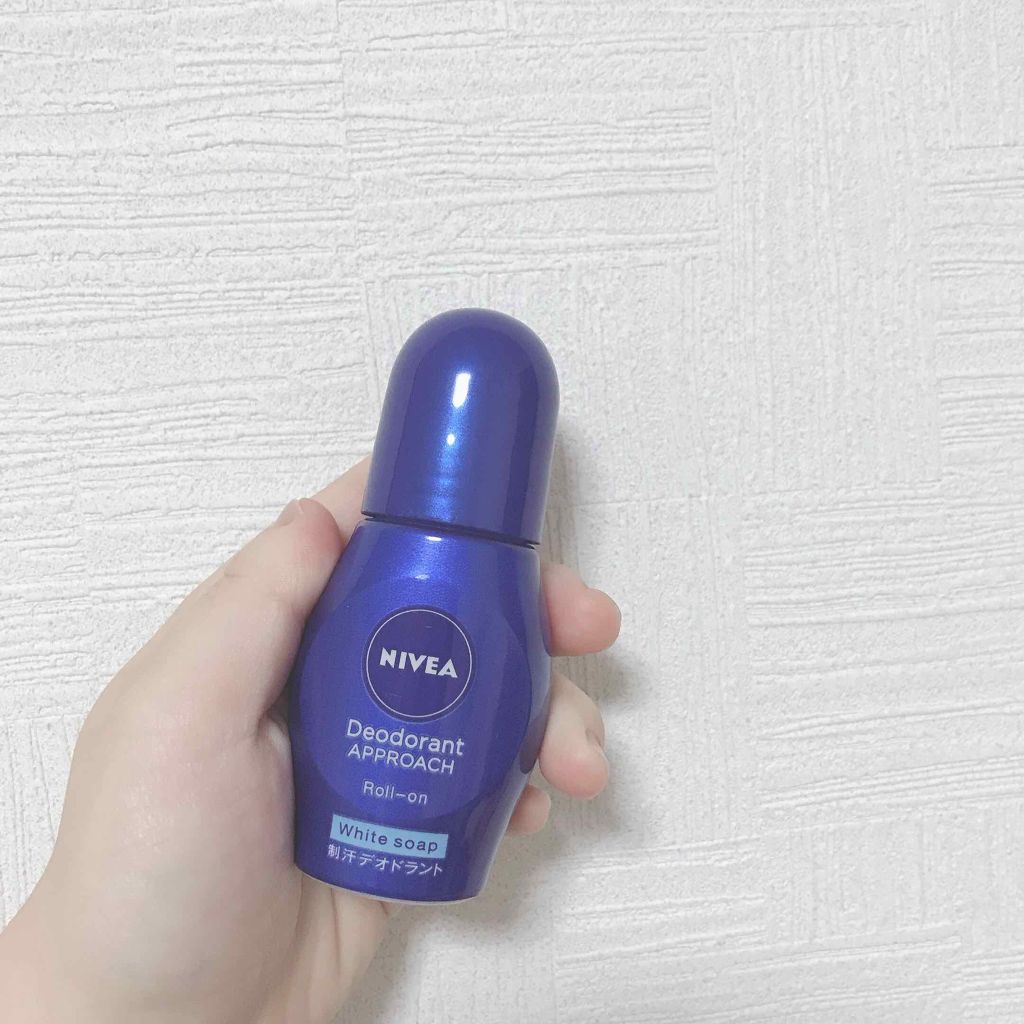 ニベア デオドラント アプローチ ロールオン ホワイトソープの香り/ニベア/デオドラント・制汗剤を使ったクチコミ（1枚目）