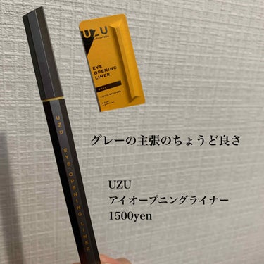 黒いライナーは主張が強すぎた。
...と、このグレーのアイライナーに出会って思った。

奥二重
顔の印象が薄目
優しげで穏やかイメージを持たれる
わりと色白

なので、グレーでライン書いた途端に「これだ