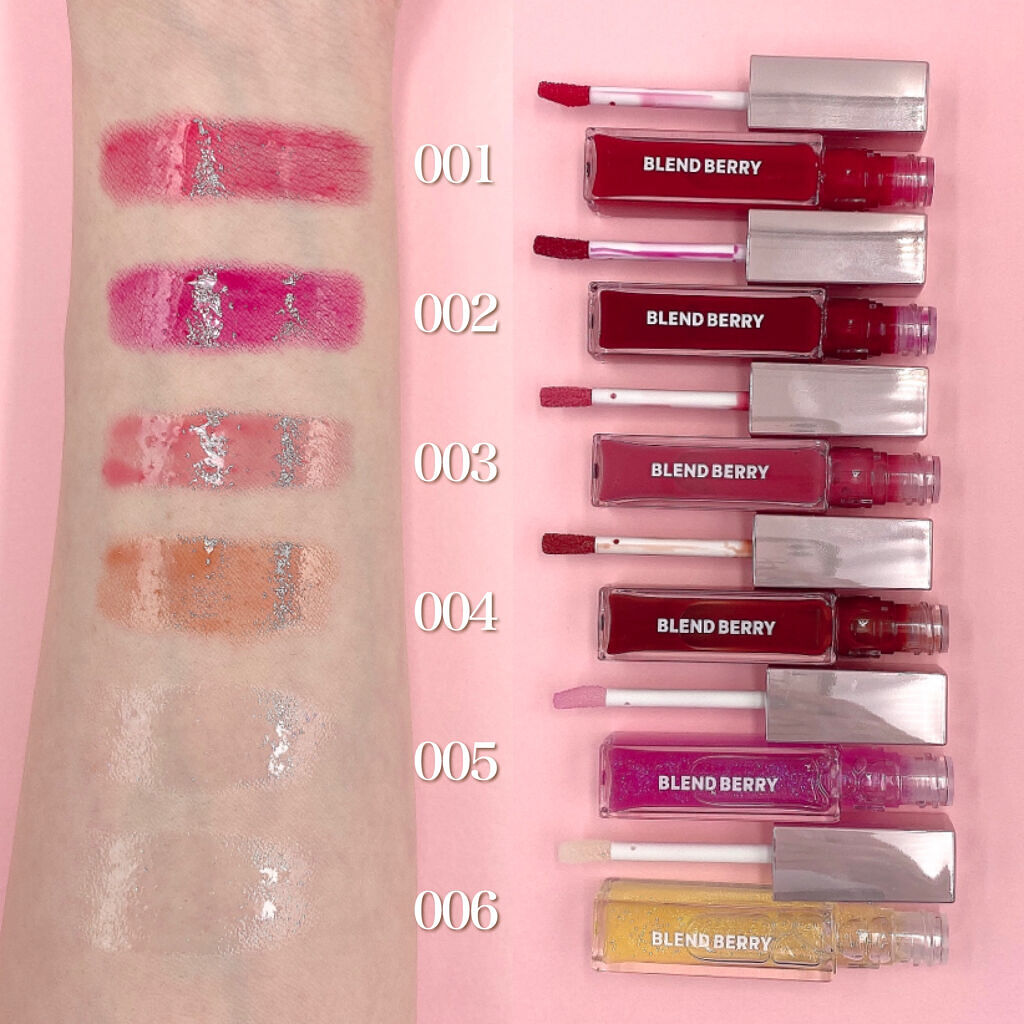 ジューシィリップデュウ/BLEND BERRY/口紅を使ったクチコミ（2枚目）