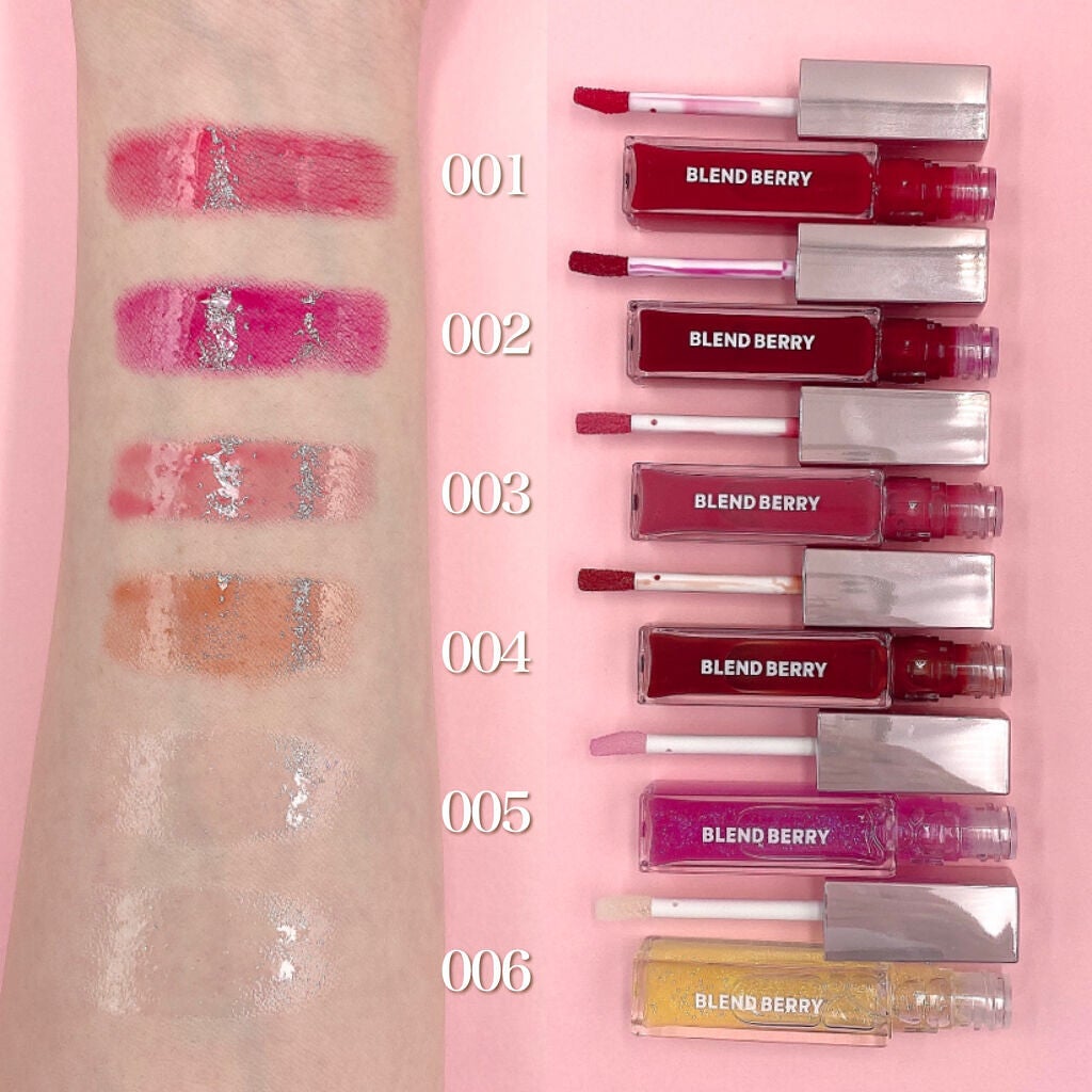 ジューシィリップデュウ/BLEND BERRY/口紅を使ったクチコミ(2枚目)