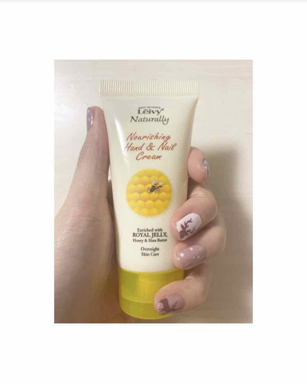 レイヴィー ハンド&ネイルクリームローヤルゼリー/Leivy/ハンドクリームを使ったクチコミ(1枚目)