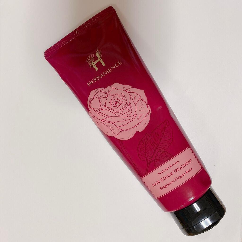 ハーバニエンス ヘアカラートリートメント/HERBANIENCE/ヘアカラーを使ったクチコミ(1枚目)