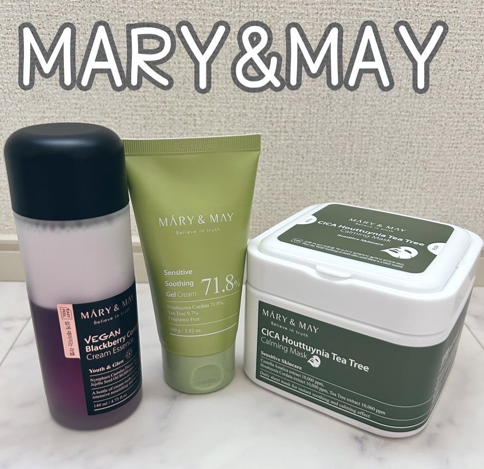 シカドクダミ＋ティーツリーカーミングマスク/MARY&MAY/シートマスク・パックを使ったクチコミ（1枚目）