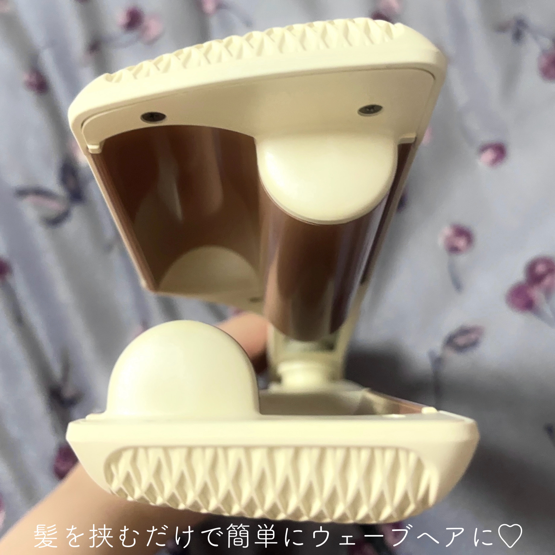 トリプルフローウェーブアイロン 32mm/40mm ティラミスブラウン 32mm/VODANA (ボダナ)/カールアイロンを使ったクチコミ（2枚目）