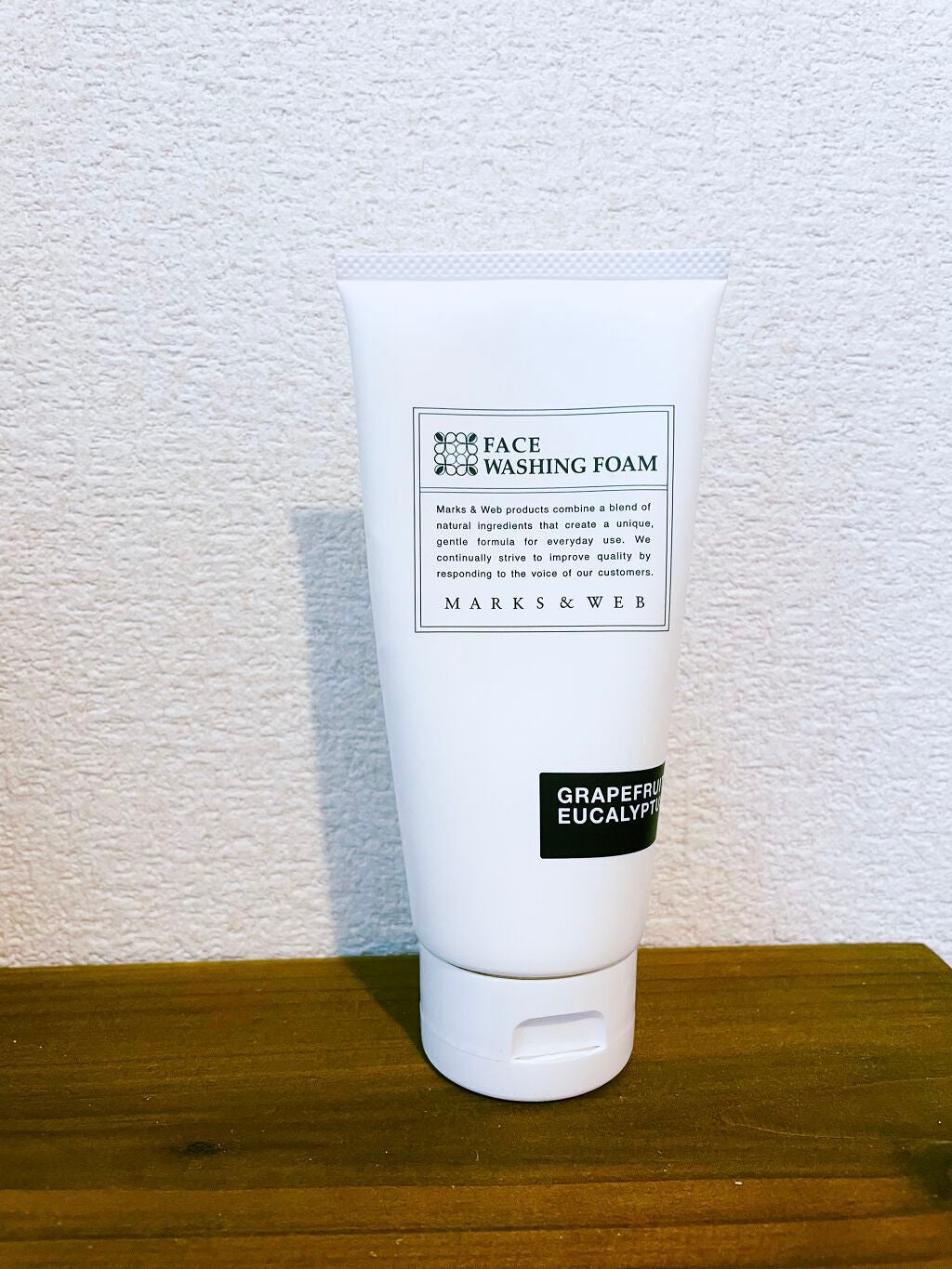 ハーバル ウォッシングフォーム グレープフルーツ/ユーカリ/MARKS&WEB/洗顔フォームを使ったクチコミ(1枚目)