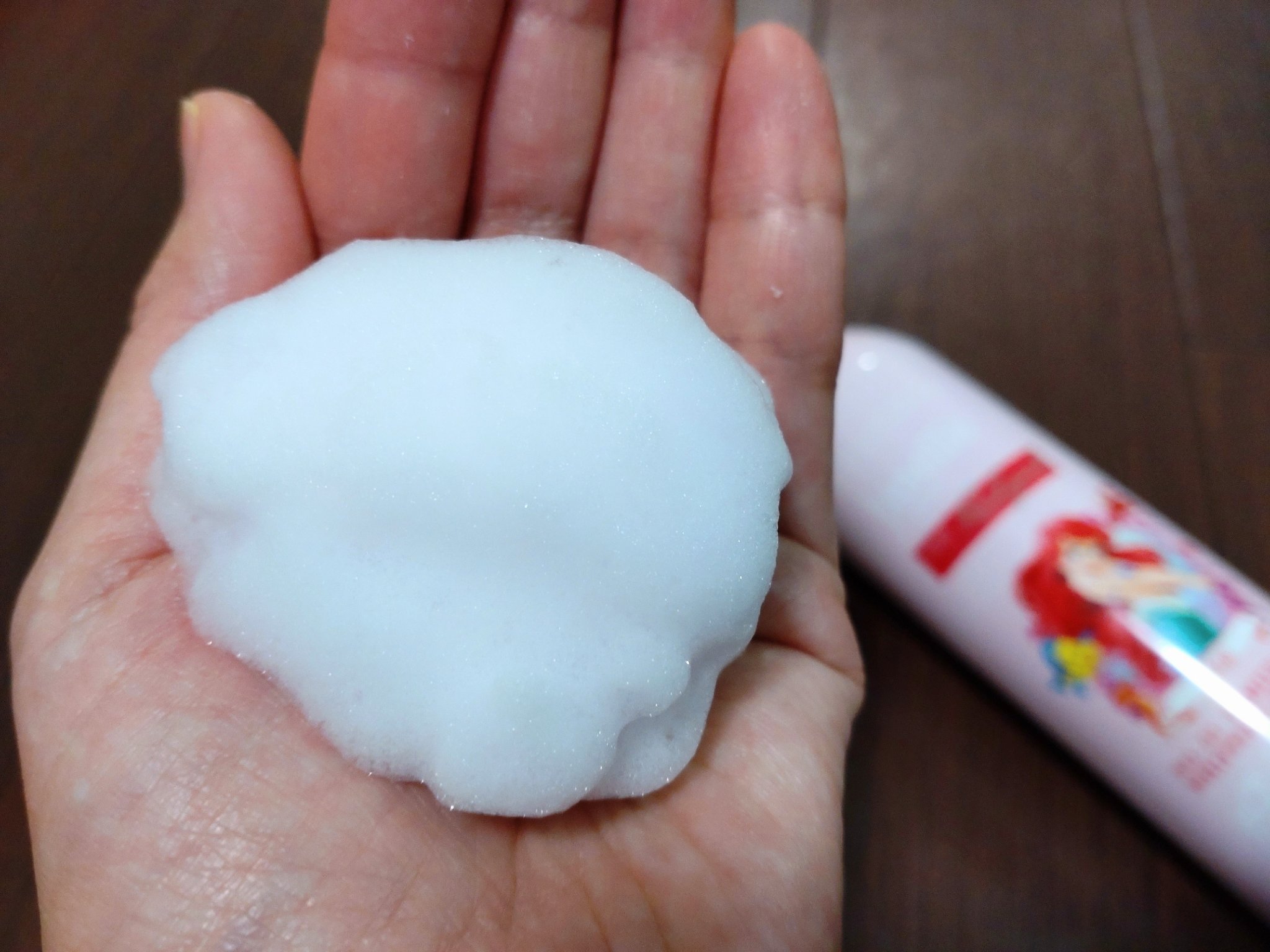 ジェイメラ ピンクホイップHFBソープ／アリエル/jmella/泡洗顔を使ったクチコミ（1枚目）