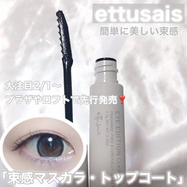 エテュセ アイエディション(ラッシュトップコート)/ettusais/マスカラ下地・トップコートを使ったクチコミ（1枚目）