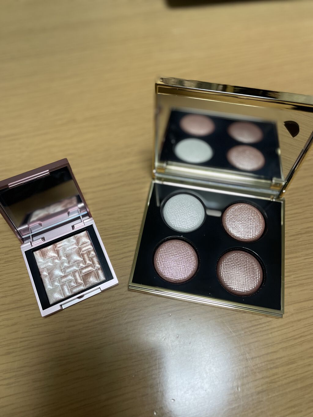 ピンク グロウ リュクス アイシャドウ パレット/BOBBI BROWN/アイシャドウパレットを使ったクチコミ（2枚目）