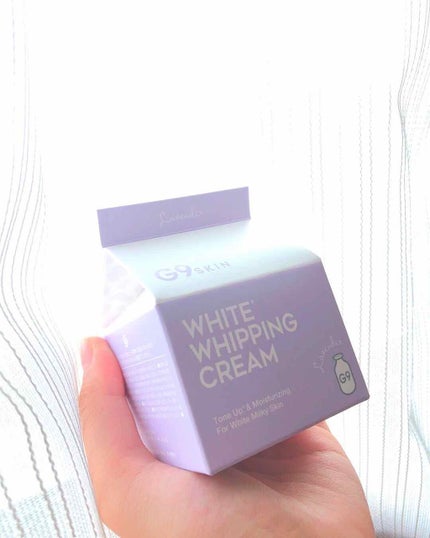 WHITE WHIPPING CREAM(ウユクリーム)/G9SKIN/化粧下地を使ったクチコミ(1枚目)