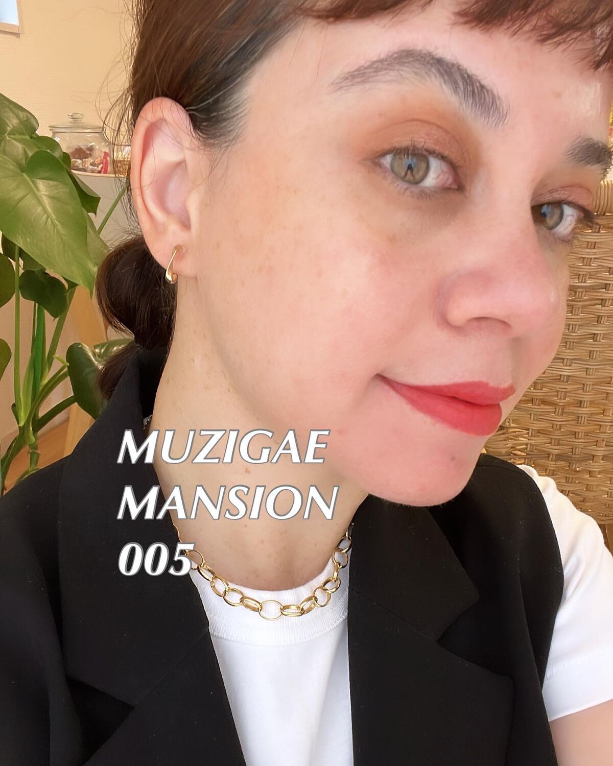 オブジェリキッド/MUZIGAE MANSION/口紅を使ったクチコミ(4枚目)