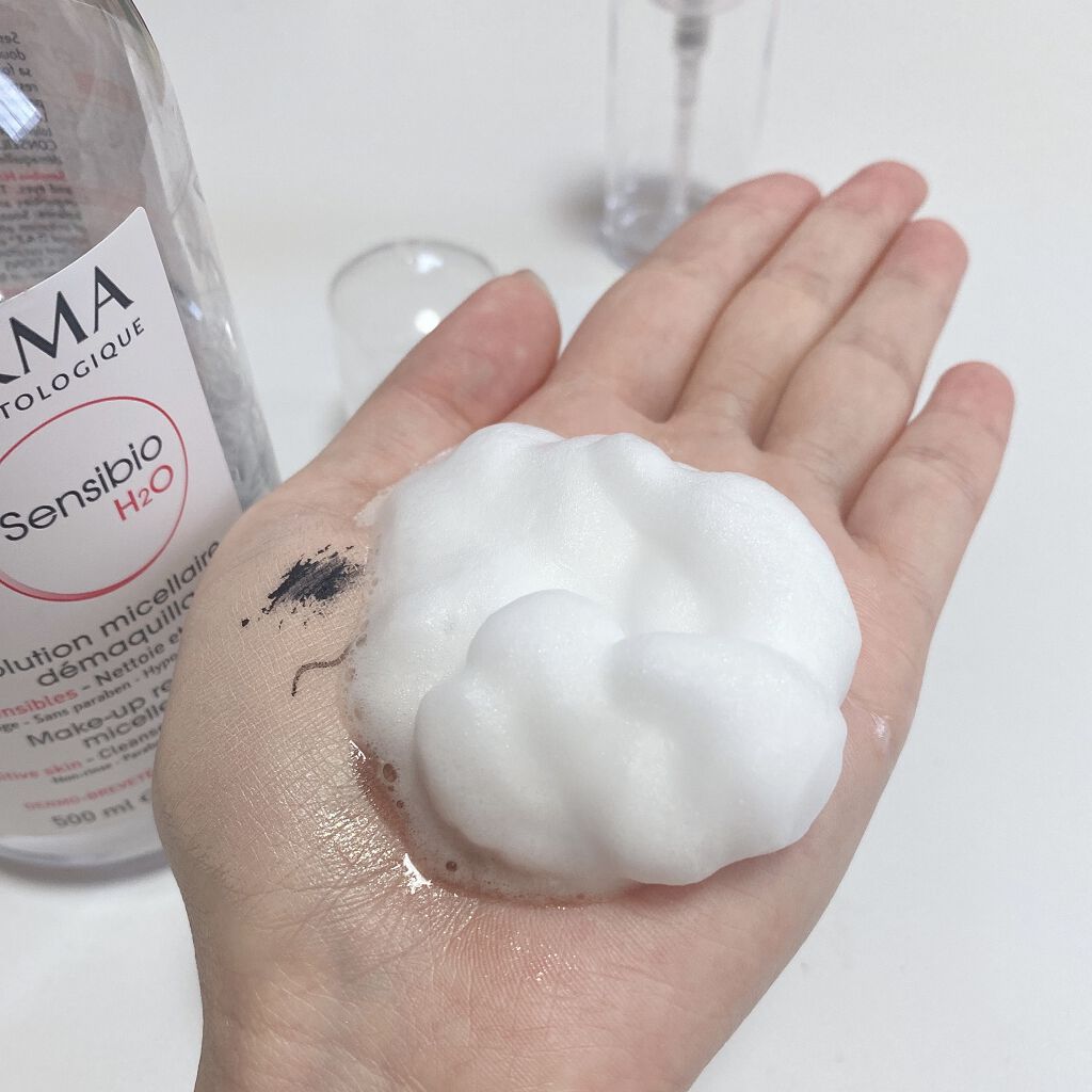 サンシビオ エイチツーオー D/ビオデルマ/クレンジングウォーターを使ったクチコミ（3枚目）