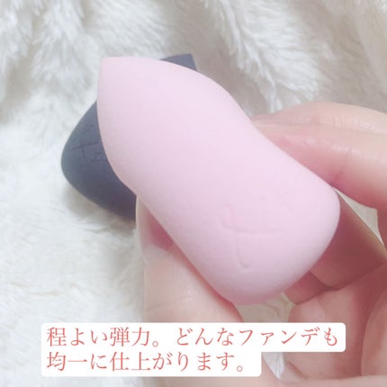 &be ブラックスポンジ/&be/パフ・スポンジを使ったクチコミ(2枚目)