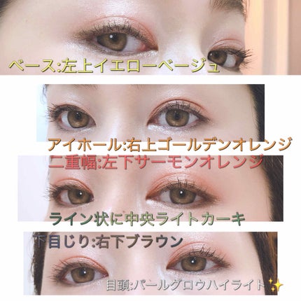 ジェミネイトアイズ N/LUNASOL/アイシャドウパレットを使ったクチコミ(2枚目)