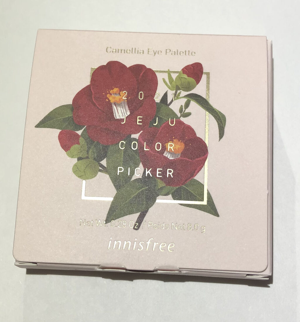 カメリア アイパレット/innisfree/アイシャドウパレットを使ったクチコミ（3枚目）
