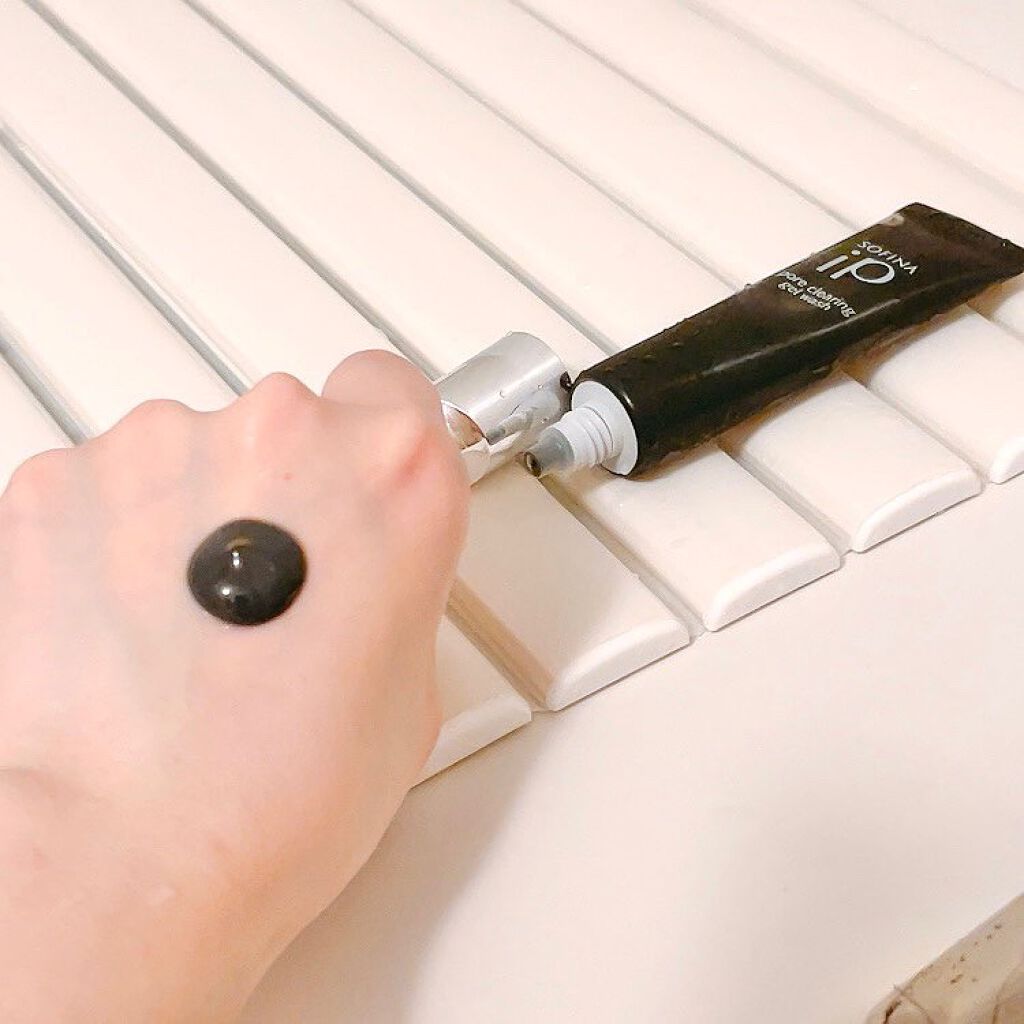 ソフィーナ iP ポア クリアリング ジェル ウォッシュ/SOFINA iP/その他洗顔料を使ったクチコミ(4枚目)