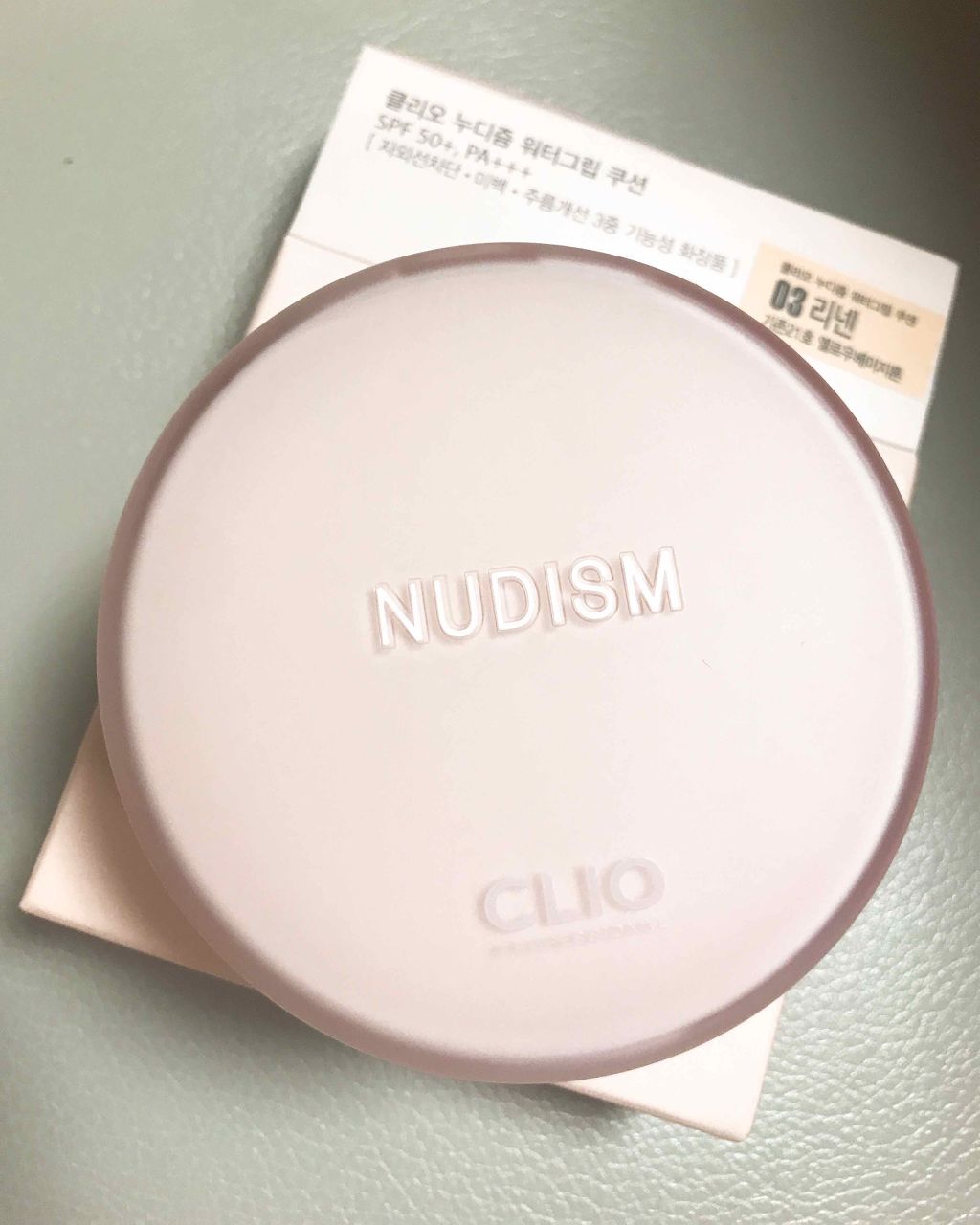 NUDISM MOIST COVER CUSHION/CLIO/クッションファンデーションを使ったクチコミ(1枚目)