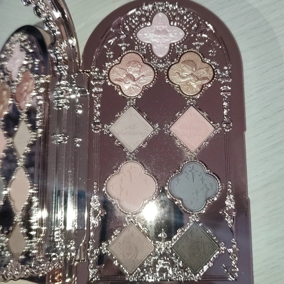 フラワーノーズ リトルエンジェルコレクション 9色アイシャドウパレット/FlowerKnows/アイシャドウパレットを使ったクチコミ（3枚目）