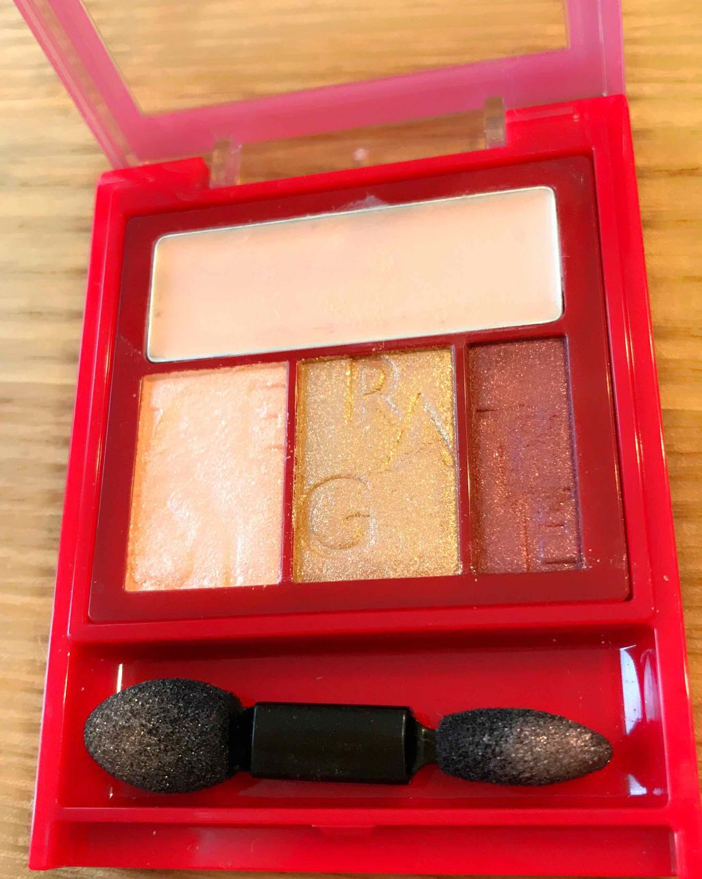 アクセントカラーアイズ CC/インテグレート/アイシャドウパレットを使ったクチコミ（2枚目）