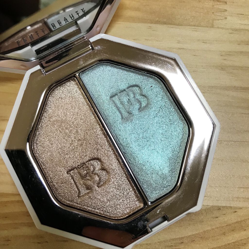 KILLAWATT FREESTYLE HIGHLIGHTER DUO/FENTY BEAUTY BY RIHANNA/パウダーハイライトを使ったクチコミ（2枚目）