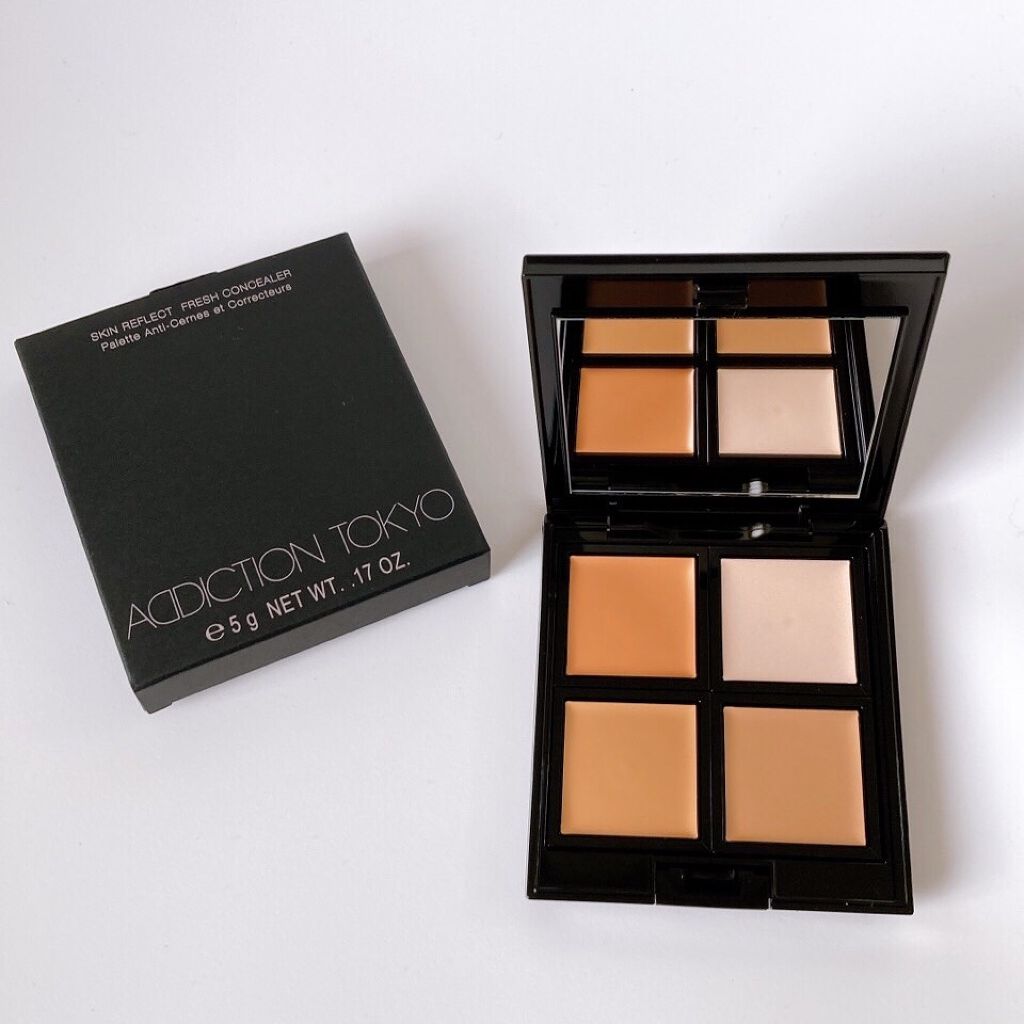 スキンリフレクト　フレッシュ コンシーラー/ADDICTION/パレットコンシーラーを使ったクチコミ（1枚目）