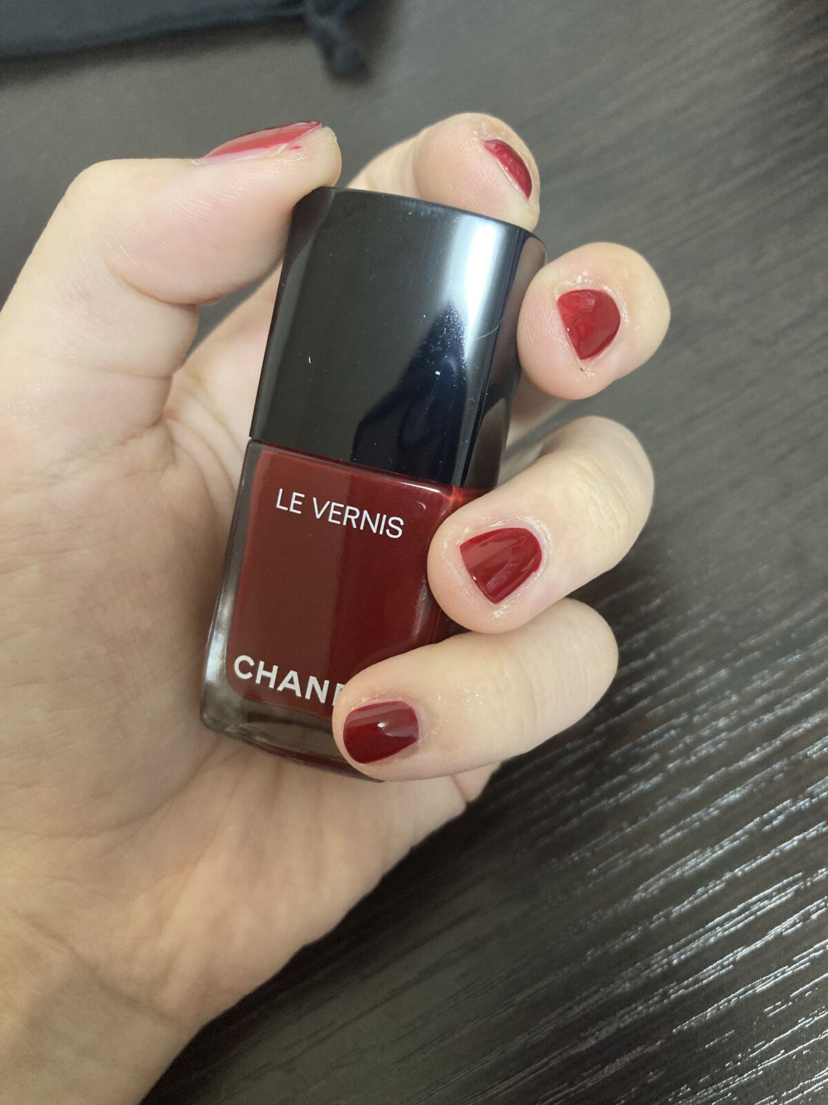 ヴェルニ ロング トゥニュ 963 スーパー リュンヌ/CHANEL/マニキュアを使ったクチコミ（2枚目）