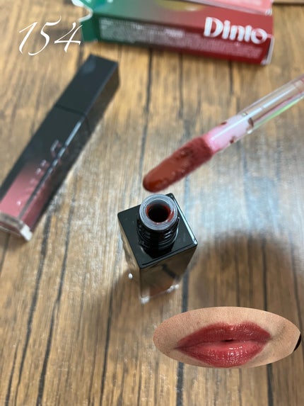 ディープキスド プランピング リップエナメル/Dinto/リップグロスを使ったクチコミ(6枚目)