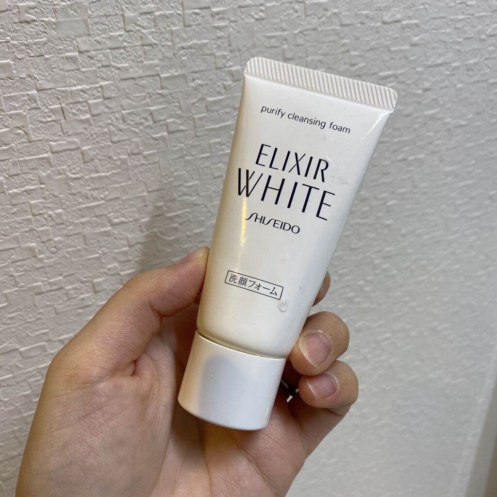エリクシール ホワイト ブライトニング クレンジングフォーム/エリクシール/洗顔フォームを使ったクチコミ（1枚目）