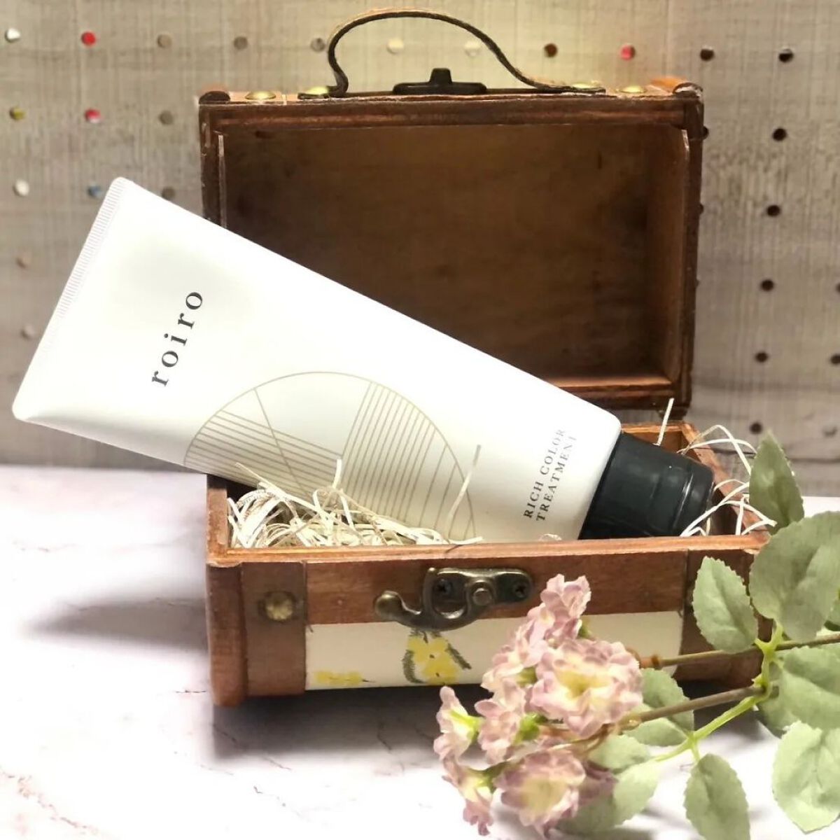 リッチカラートリートメント/roiro/ヘアカラーを使ったクチコミ（1枚目）