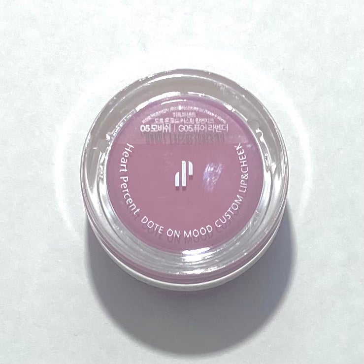 ドットオンムード・カスタム・リップアンドチーク/Heart Percent/ジェル・クリームチークを使ったクチコミ(5枚目)