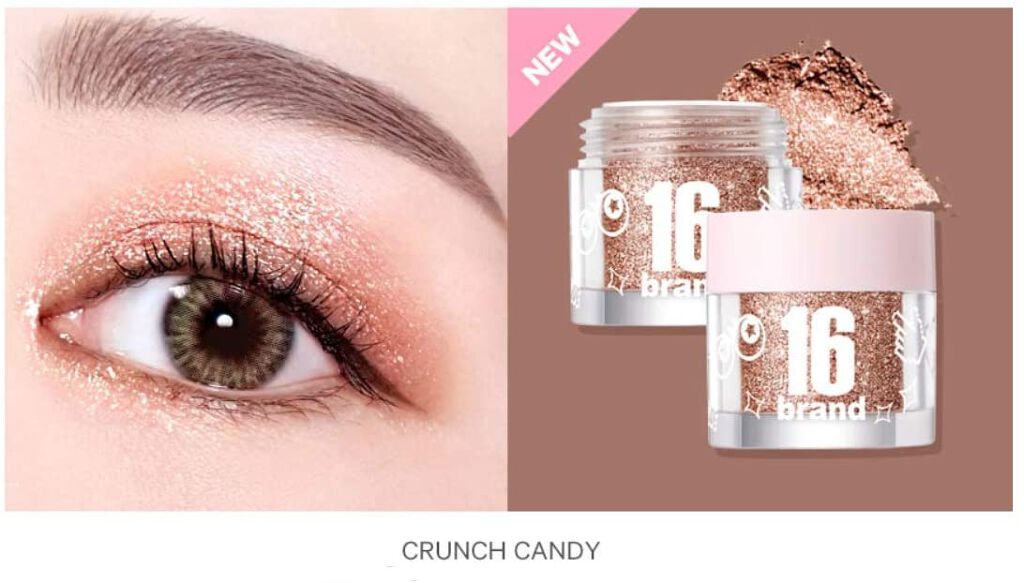 16CANDY ROCK PEAEL POWDER クランチキャンディー
